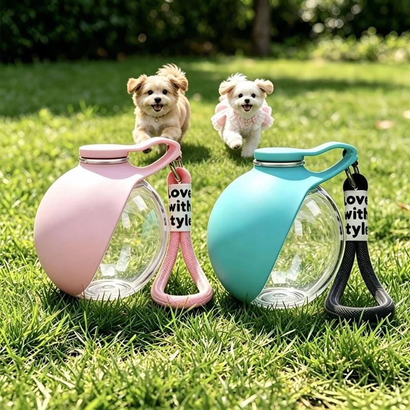 Botella portatil para perros