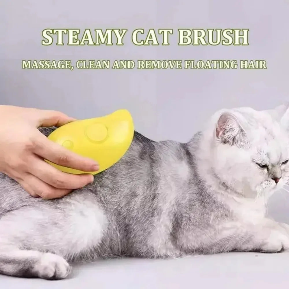 Cepillo de Vapor para Gatos