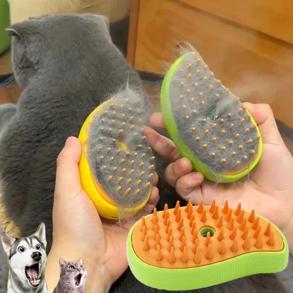 Cepillo de Vapor para Gatos